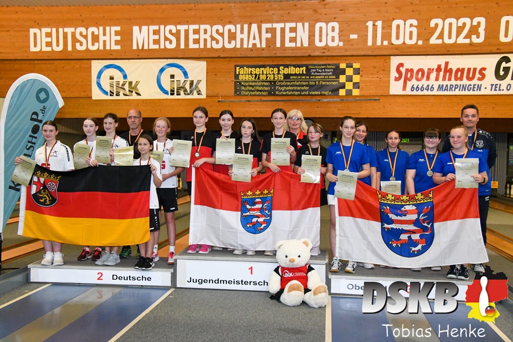 Siegerehrung U14w Verein 1024