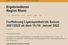 Region Rhein - Ergebnisdienst